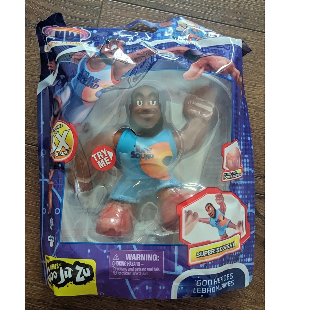 Heroes of Goo Jit Zu Space Jam‎ A New Legacy LeBron James Super Squishy